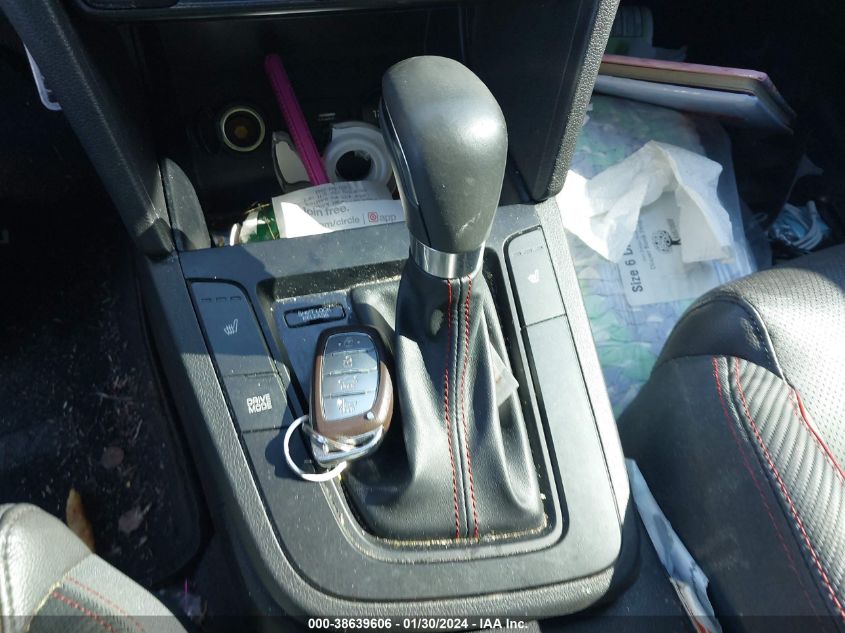 2019 HYUNDAI ELANTRA SPORT - KMHD04LB8KU813082