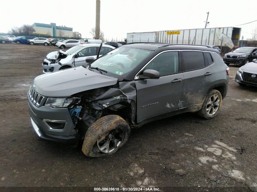 2021 JEEP COMPASS LIMITED 4X4 - 3C4NJDCB9MT544660