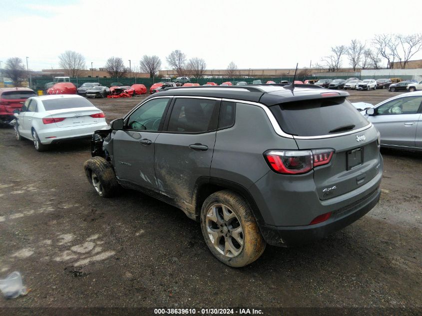 2021 JEEP COMPASS LIMITED 4X4 - 3C4NJDCB9MT544660