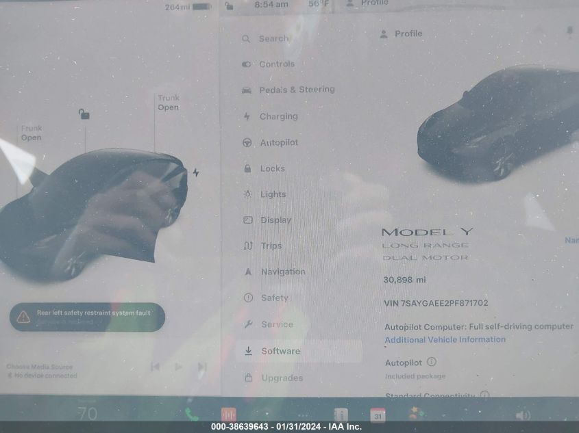 2023 TESLA MODEL Y - 7SAYGAEE2PF871702