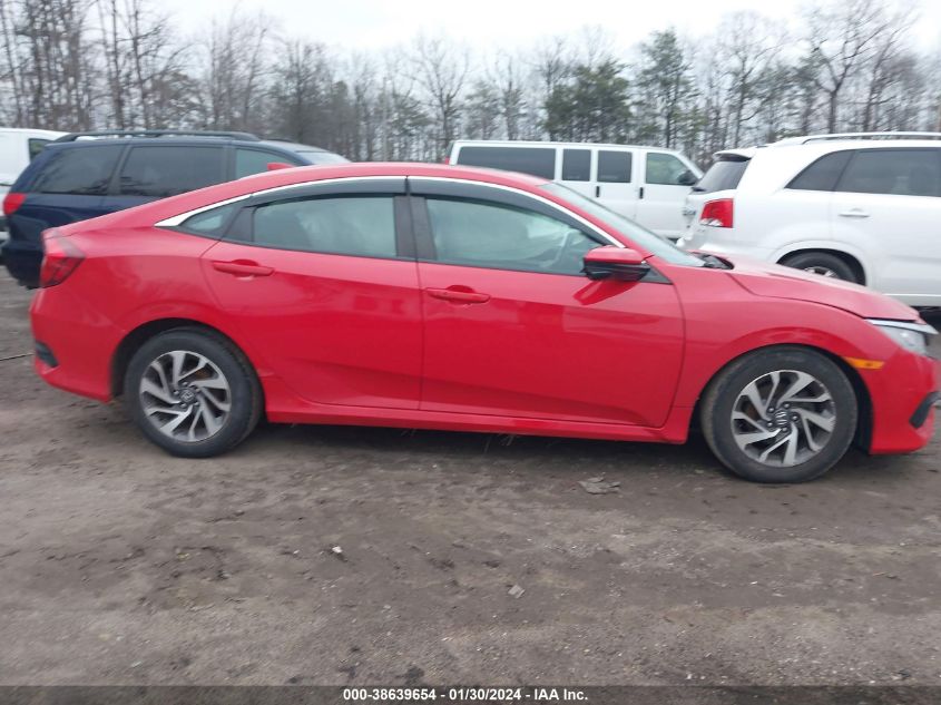 2018 HONDA CIVIC EX - 2HGFC2F71JH506033
