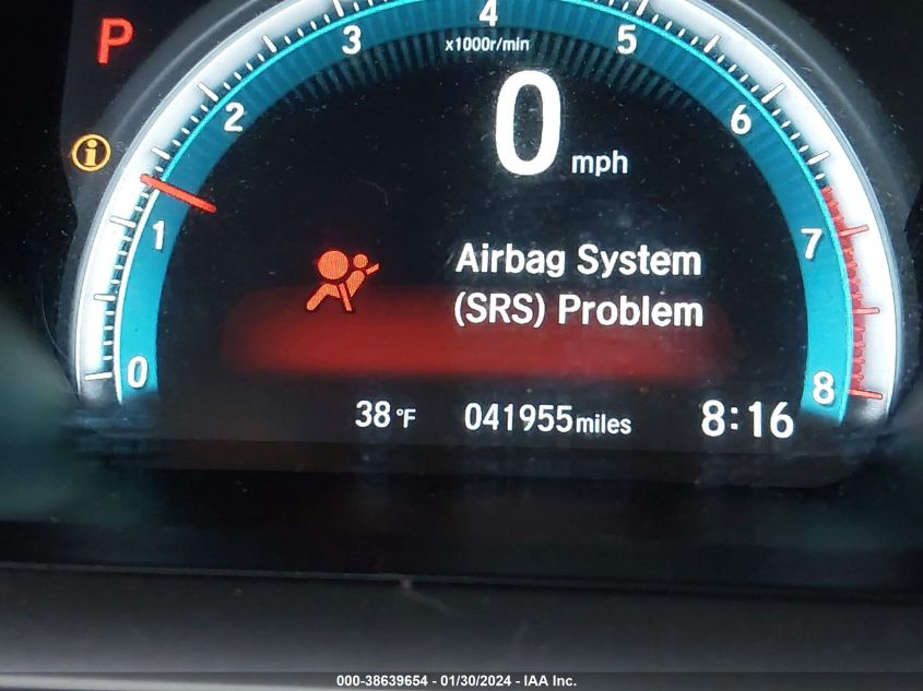 2018 HONDA CIVIC EX - 2HGFC2F71JH506033