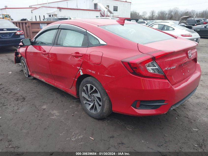 2018 HONDA CIVIC EX - 2HGFC2F71JH506033