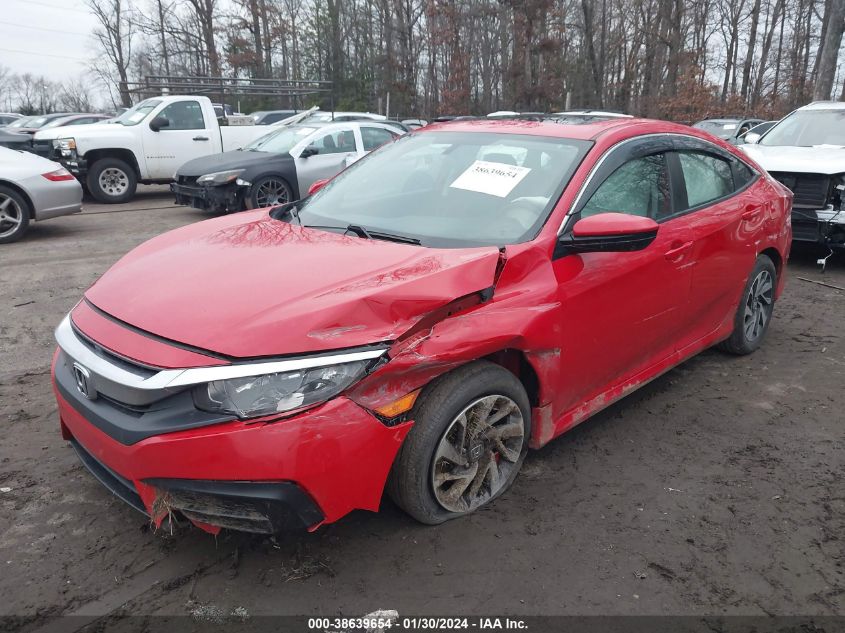 2018 HONDA CIVIC EX - 2HGFC2F71JH506033