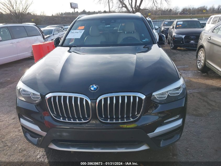 2019 BMW X3 XDRIVE30I - 5UXTR9C58KLP94325