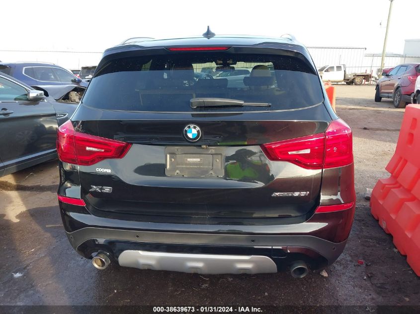 2019 BMW X3 XDRIVE30I - 5UXTR9C58KLP94325