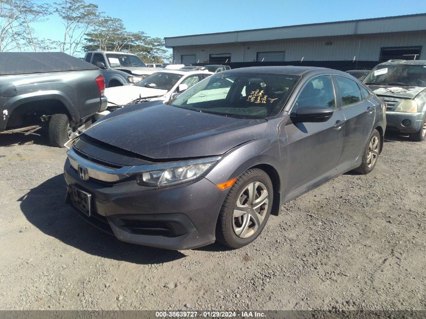 2017 HONDA CIVIC LX - 19XFC2F59HE046381
