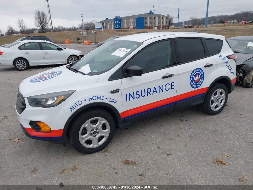 2018 FORD ESCAPE S - 1FMCU0F7XJUC89920