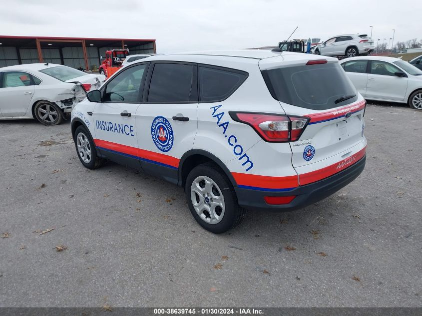 2018 FORD ESCAPE S - 1FMCU0F7XJUC89920