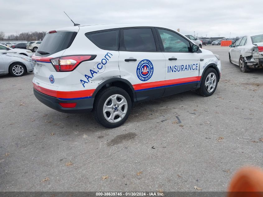 2018 FORD ESCAPE S - 1FMCU0F7XJUC89920