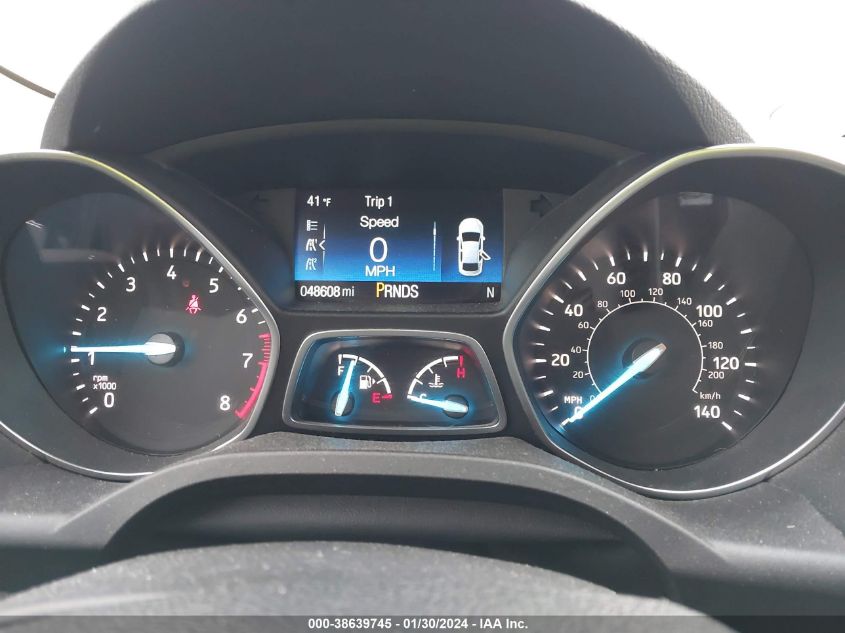 2018 FORD ESCAPE S - 1FMCU0F7XJUC89920