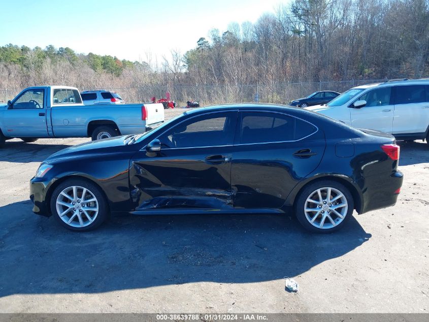 2013 LEXUS IS 250 - JTHBF5C23D5190224