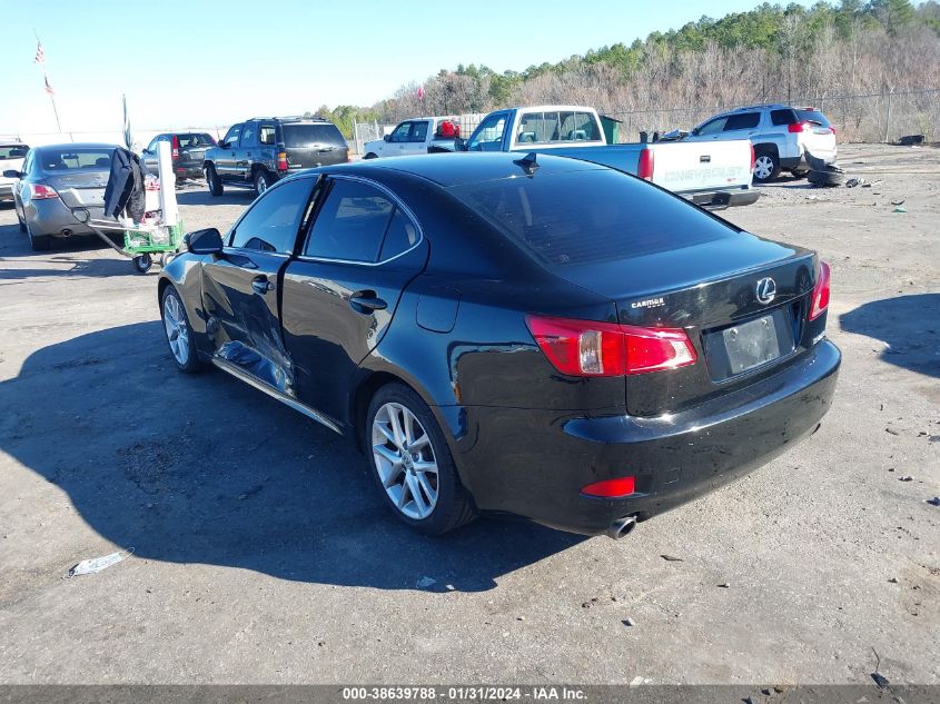 2013 LEXUS IS 250 - JTHBF5C23D5190224