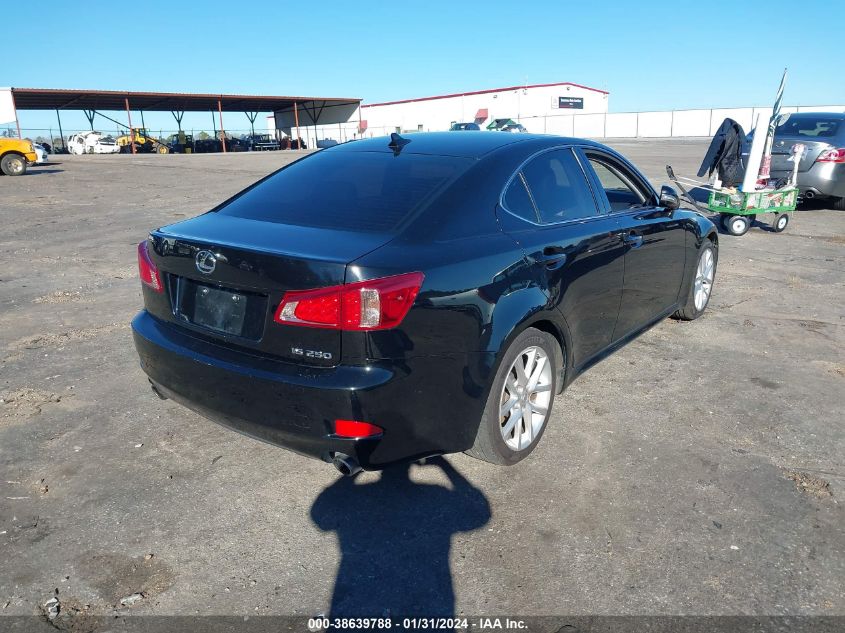 2013 LEXUS IS 250 - JTHBF5C23D5190224