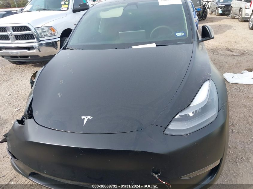 2022 TESLA MODEL Y - 7SAYGDEF3NF393202