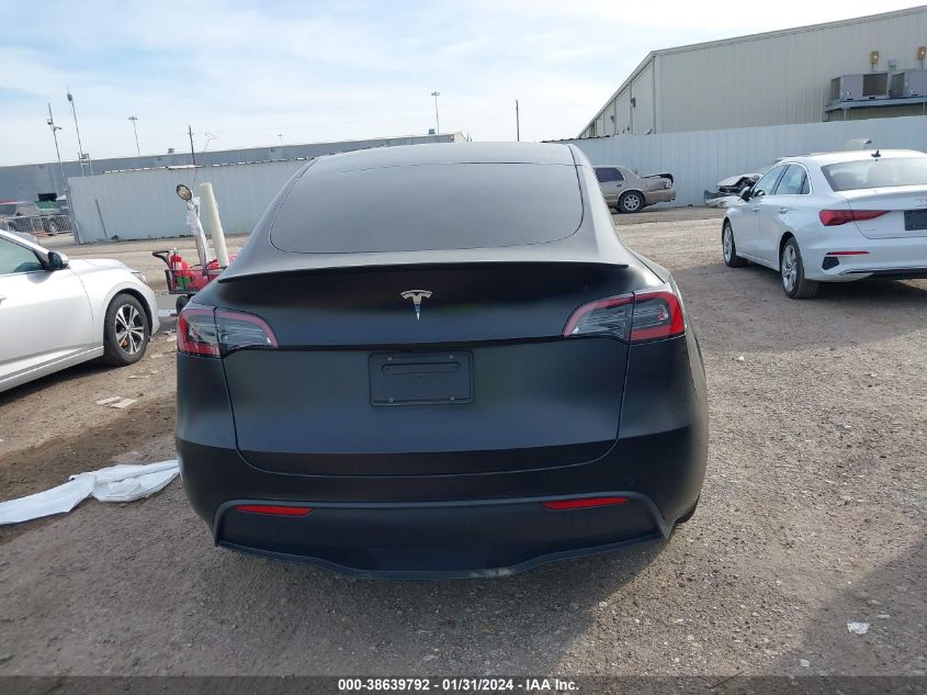 2022 TESLA MODEL Y - 7SAYGDEF3NF393202