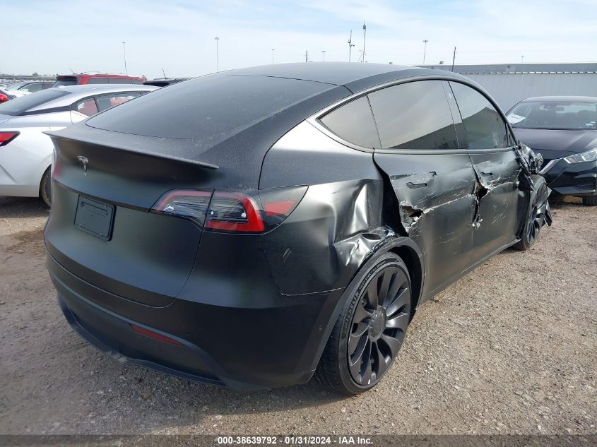 2022 TESLA MODEL Y - 7SAYGDEF3NF393202