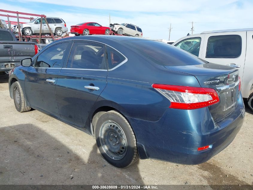2014 NISSAN SENTRA SV - 3N1AB7AP1EY327848