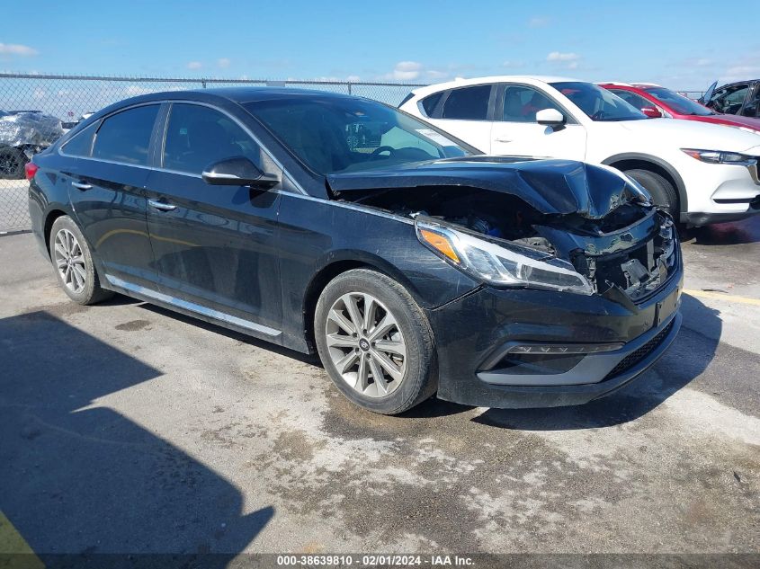 2017 HYUNDAI SONATA SPORT/LIMITED - 5NPE34AF9HH573484