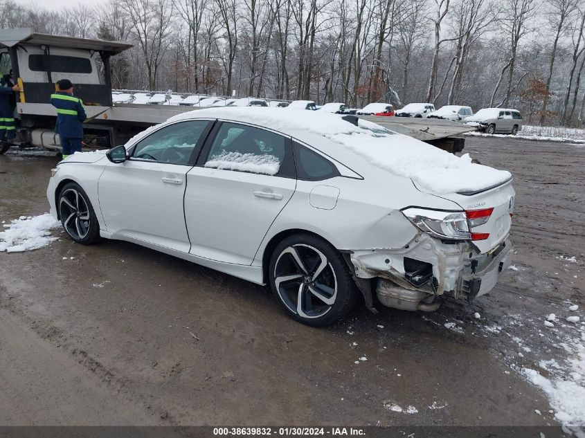 2021 HONDA ACCORD SPORT - 1HGCV1F33MA019973