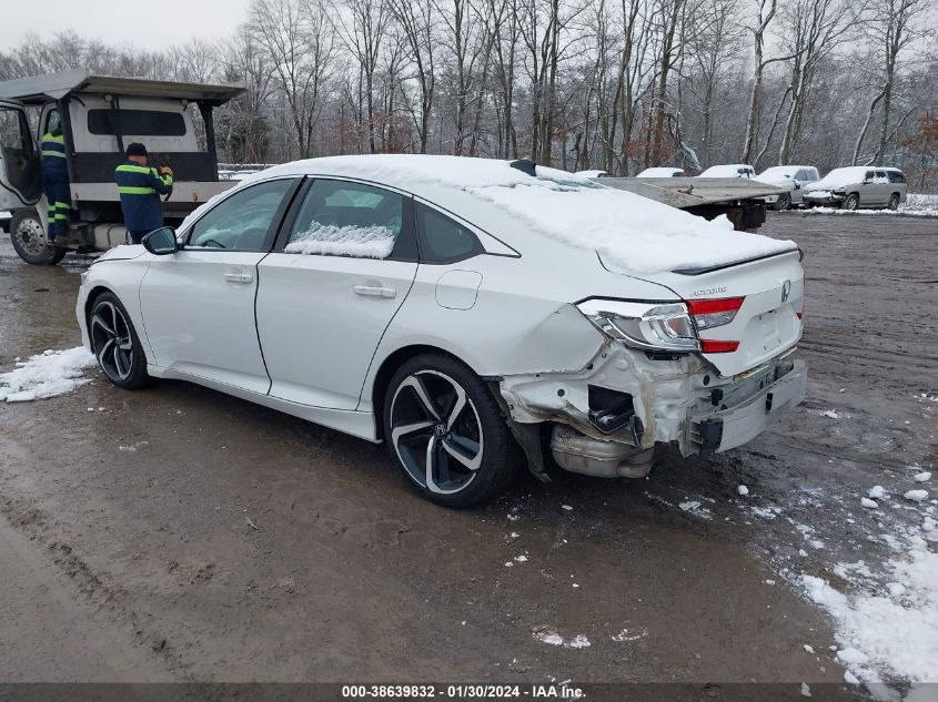 2021 HONDA ACCORD SPORT - 1HGCV1F33MA019973