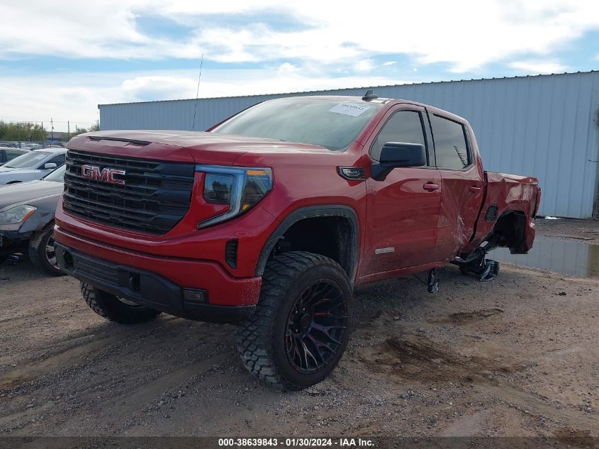 2023 GMC SIERRA 1500 4WD  SHORT BOX ELEVATION WITH 3SB - 3GTUUCED4PG269918