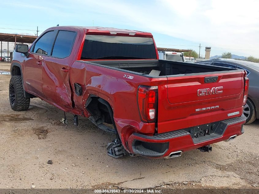 2023 GMC SIERRA 1500 4WD  SHORT BOX ELEVATION WITH 3SB - 3GTUUCED4PG269918