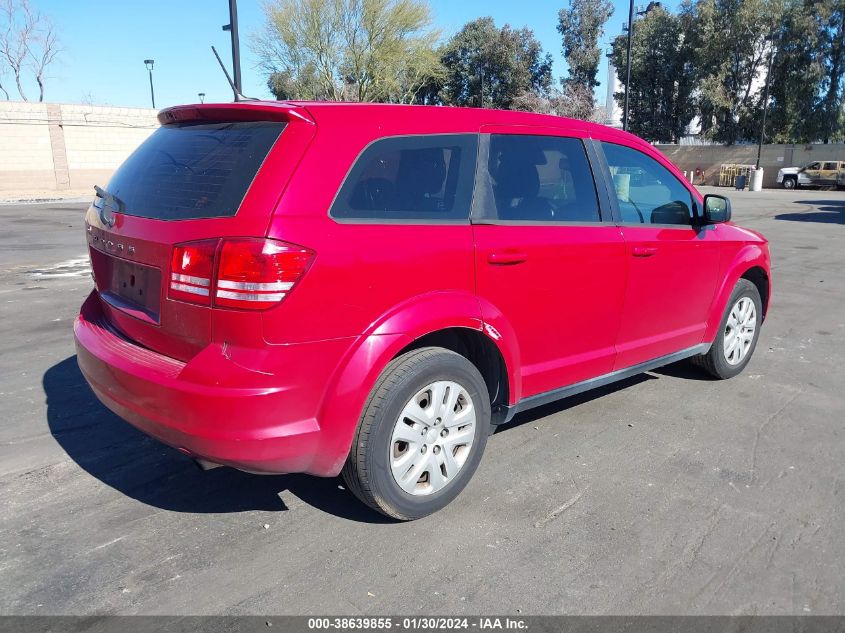 2015 DODGE JOURNEY SE - 3C4PDCAB7FT745182