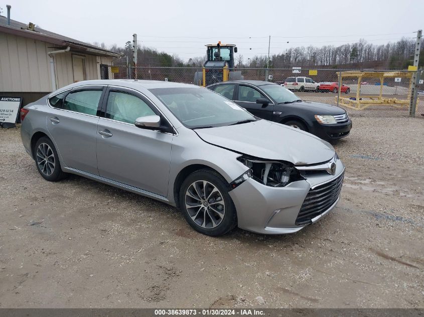 4T1BK1EB1JU274719 TOYOTA AVALON XLE PREMIUM 2018