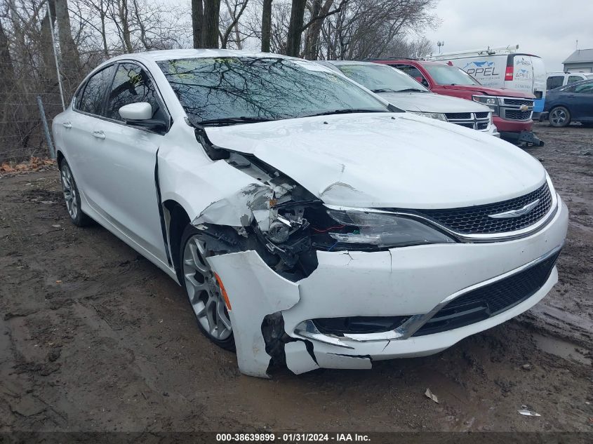 2015 CHRYSLER 200 C - 1C3CCCEG5FN551102