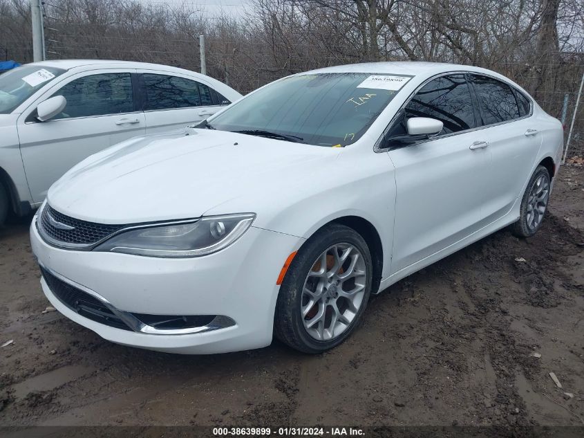 2015 CHRYSLER 200 C - 1C3CCCEG5FN551102