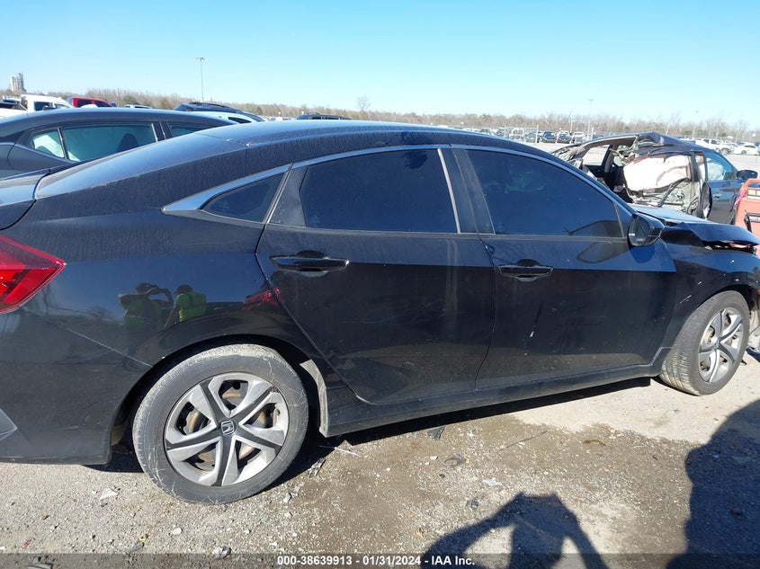 VIN 2HGFC2F68MH504582 2021 HONDA CIVIC LX