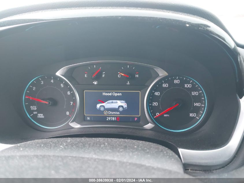 2020 CHEVROLET TRAVERSE LT - 1GNERGKW5LJ325948