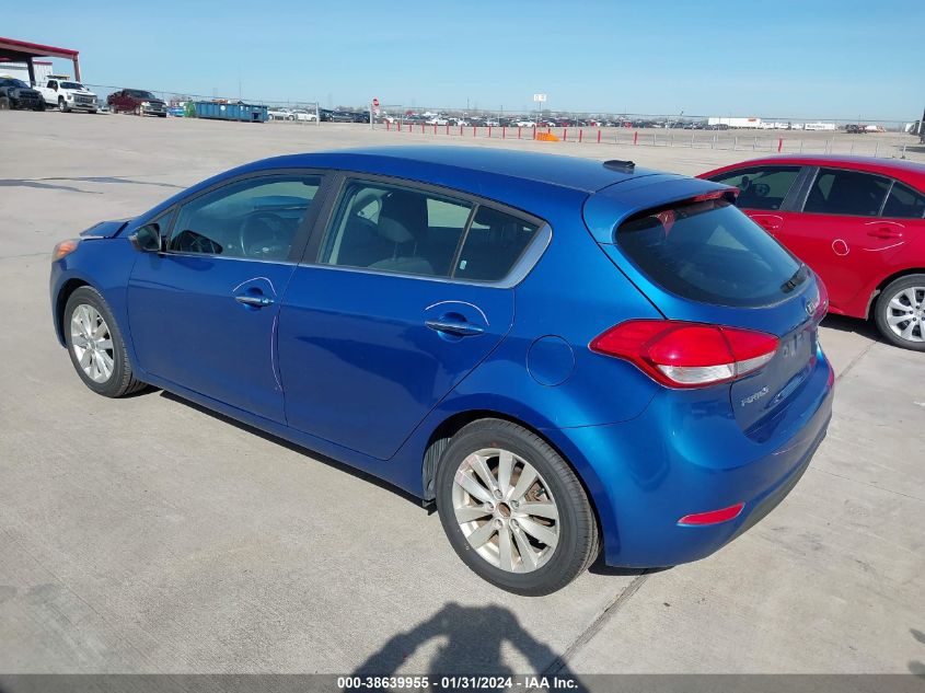2014 KIA FORTE EX - KNAFX5A89E5234460