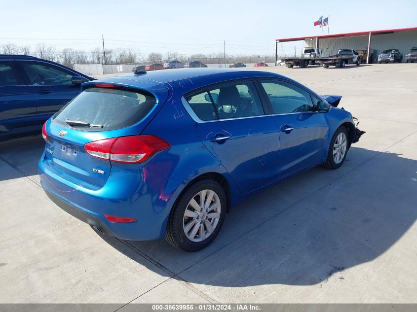 2014 KIA FORTE EX - KNAFX5A89E5234460