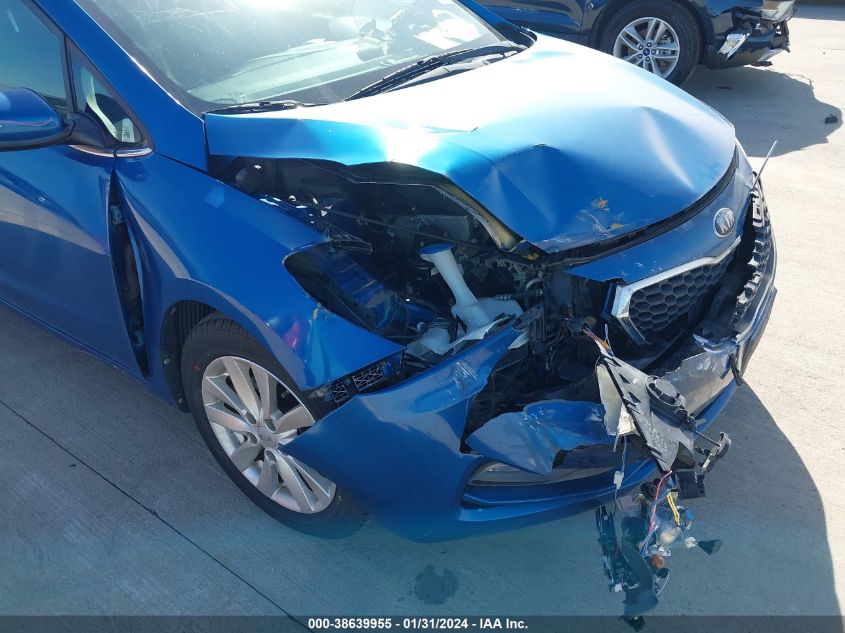 2014 KIA FORTE EX - KNAFX5A89E5234460