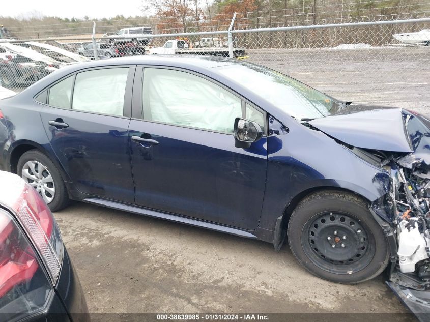 2022 TOYOTA COROLLA LE - JTDEPMAE6NJ205441