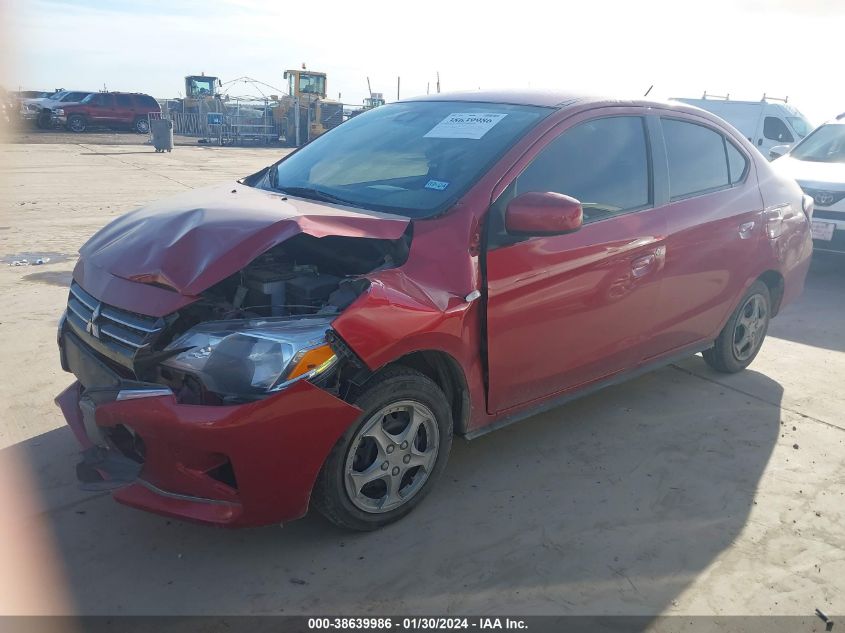 2021 MITSUBISHI MIRAGE G4 CARBONITE EDITION/ES/LE - ML32FUFJ5MHF01221