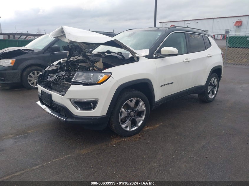 VIN 3C4NJDCB0KT800505 2019 JEEP COMPASS LIMITED