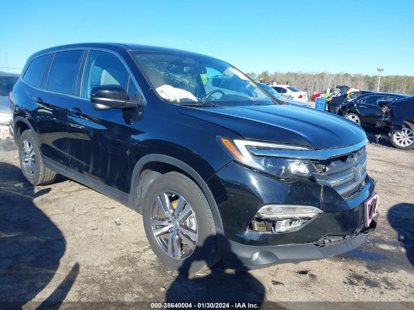 2018 HONDA PILOT EXL - 5FNYF6H54JB055929