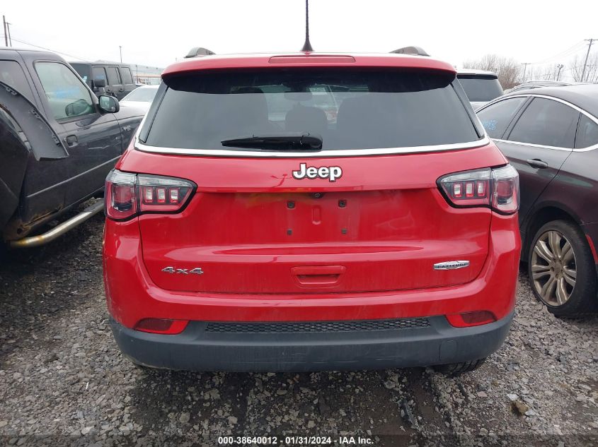 2018 JEEP COMPASS LATITUDE 4X4 - 3C4NJDBB7JT256956