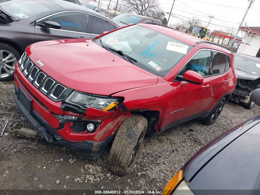 2018 JEEP COMPASS LATITUDE 4X4 - 3C4NJDBB7JT256956