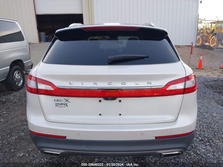 2016 LINCOLN MKX RESERVE - 2LMPJ6LR5GBL22005