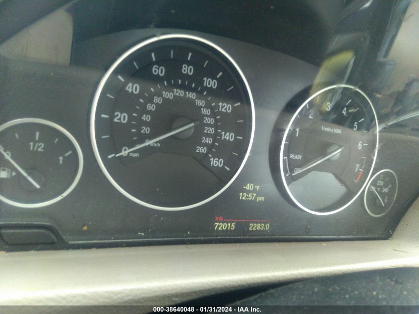 2013 BMW 328I XDRIVE - WBA3B5C54DF598475