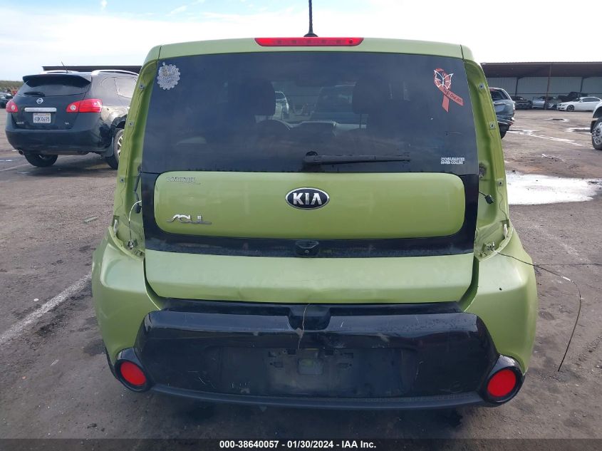 2016 KIA SOUL + - KNDJP3A52G7828709