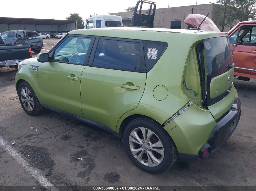 2016 KIA SOUL + - KNDJP3A52G7828709