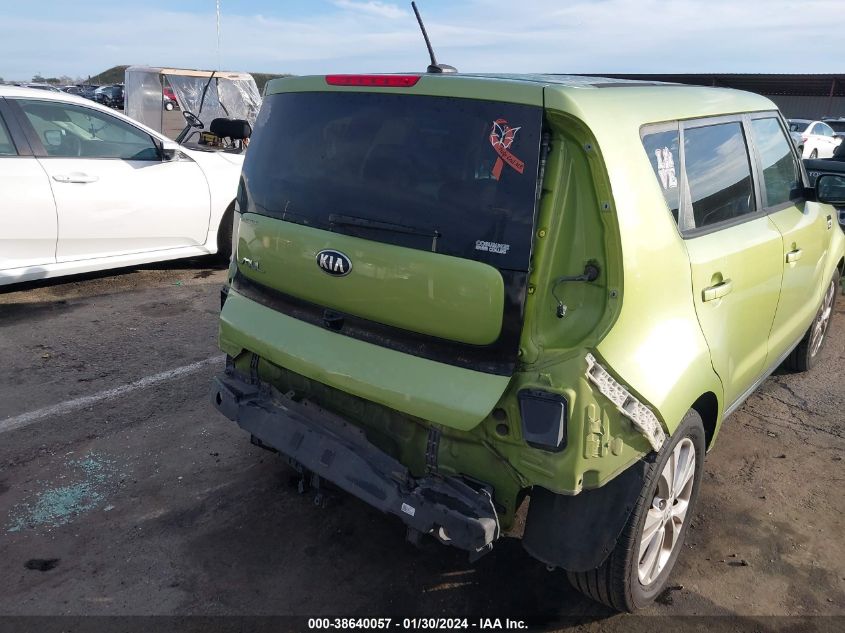 2016 KIA SOUL + - KNDJP3A52G7828709