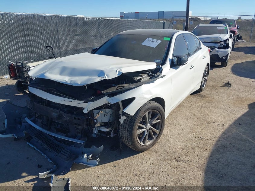VIN JN1EV7AP7HM740549 2017 INFINITI Q50 3.0T SIGNATURE EDITION