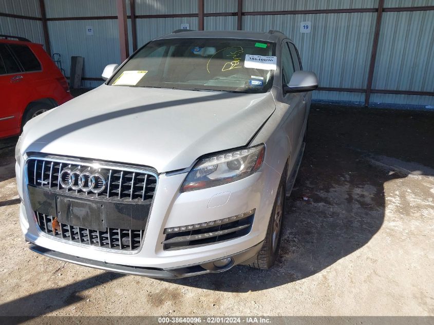 2013 AUDI Q7 PREMIUM PLUS - WA1LGAFE2DD008420