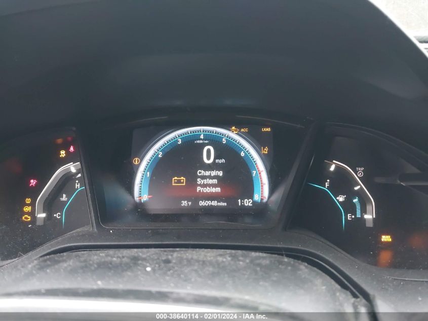 2020 HONDA CIVIC LX - 2HGFC2F61LH540841